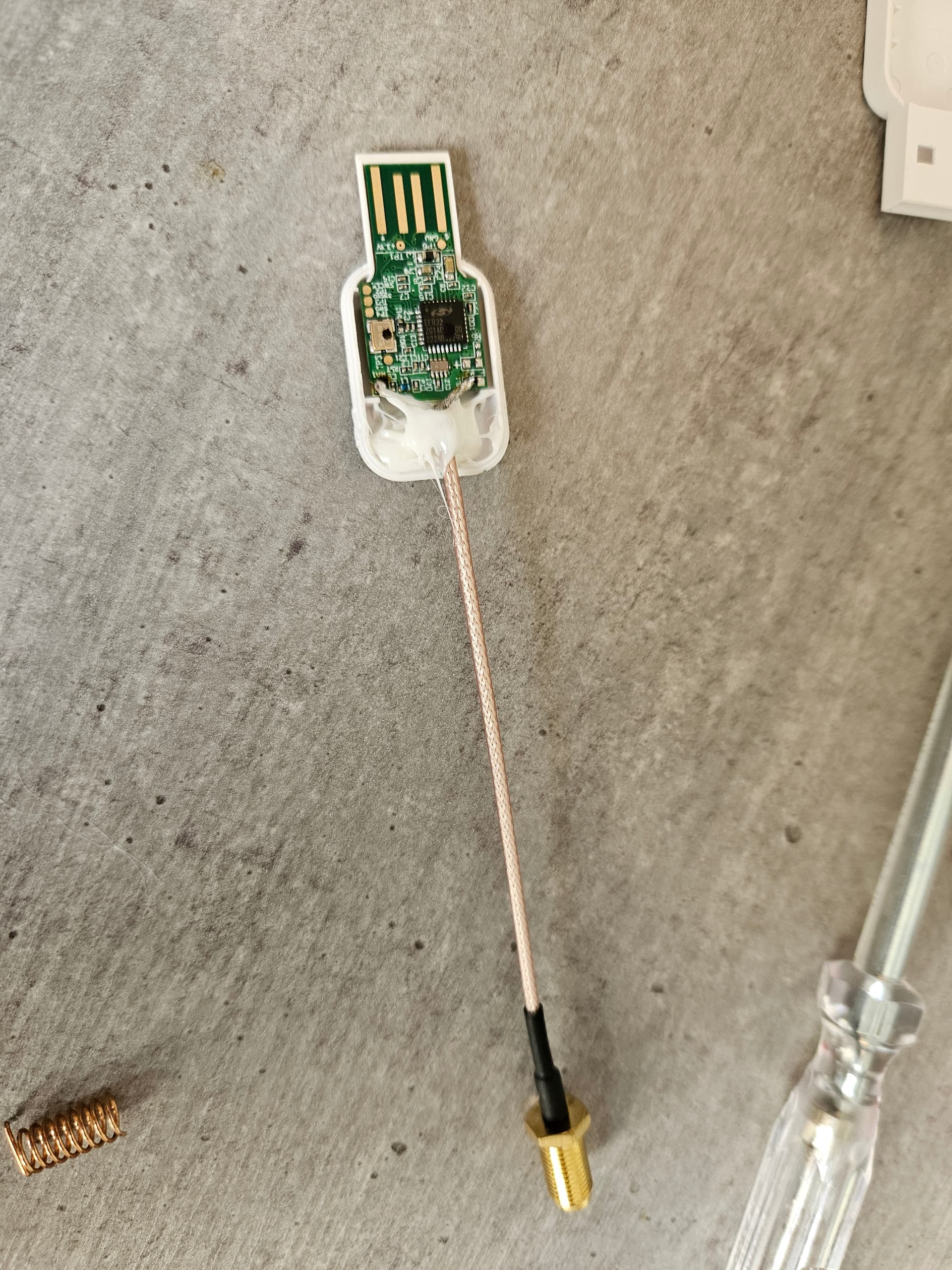 Aeotec Z-Stick 7 external antenna upgrade - Share your Projects! - Home