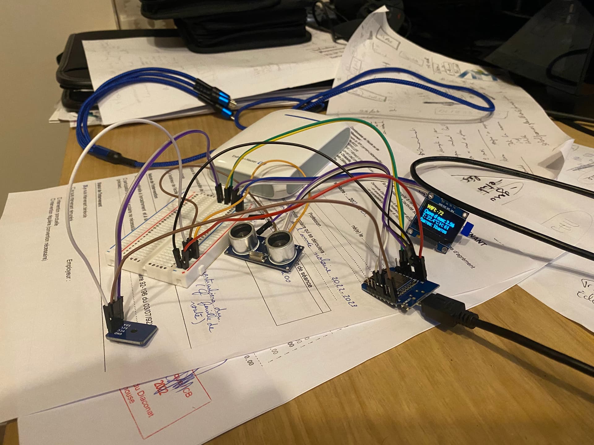 Water tank level meter ESPHome Home Assistant Community