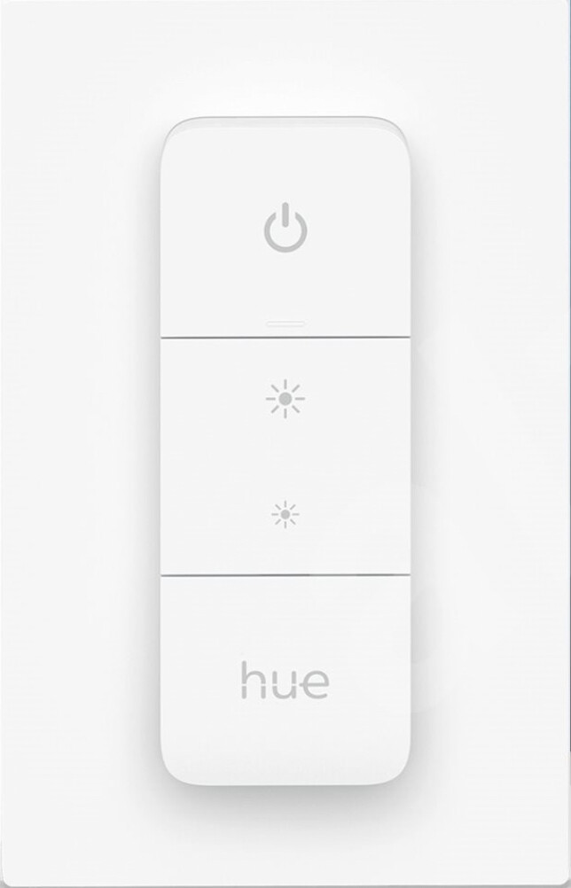 Hue Dimmer Remote (connected via Hue Bridge + Hue Integration