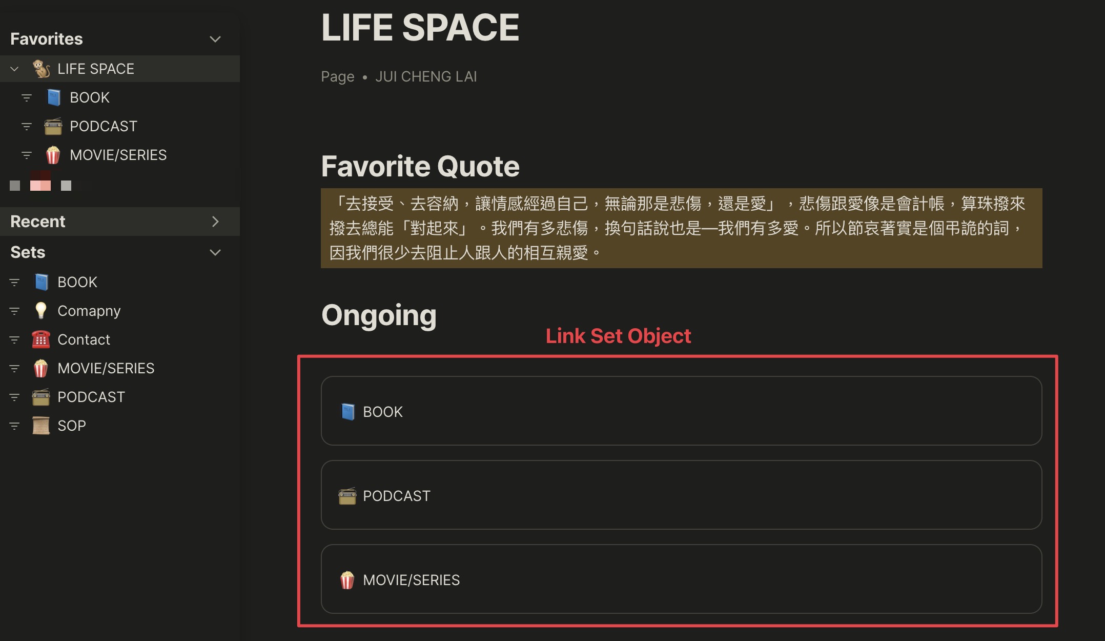 How can I create a folder like Notion / Craft Any Help Anytype