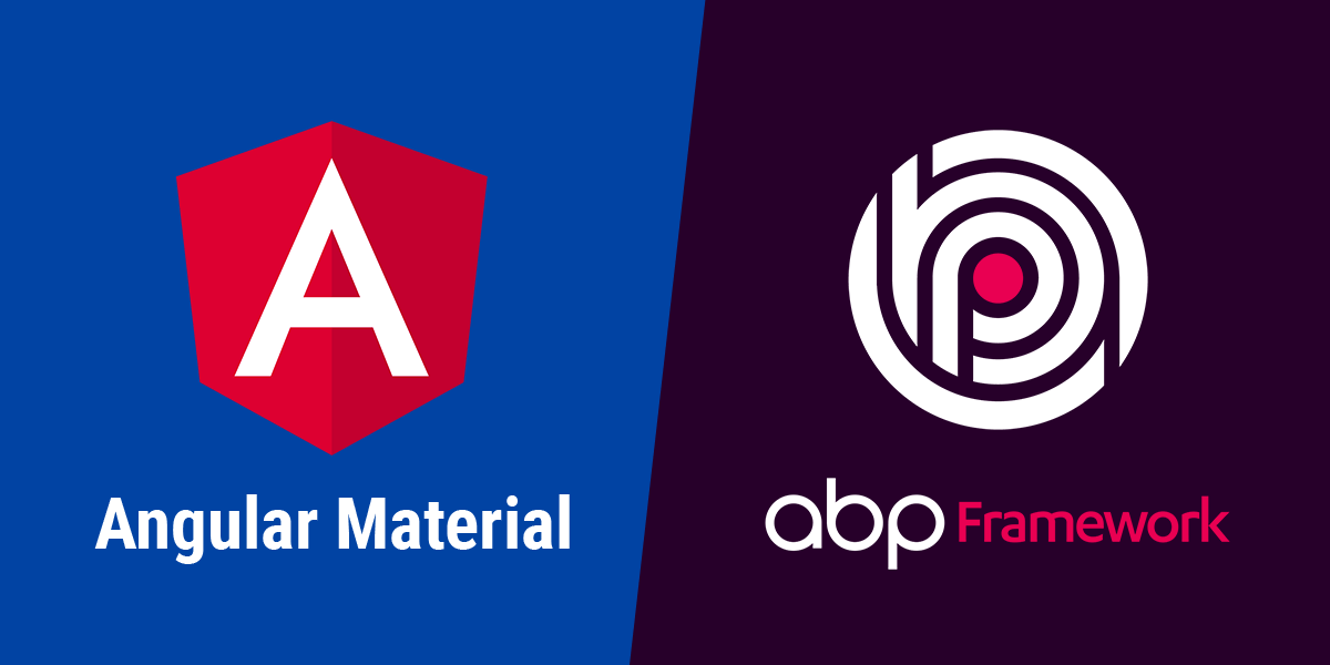 Using Angular Material Components With the ABP Framework ABP Community