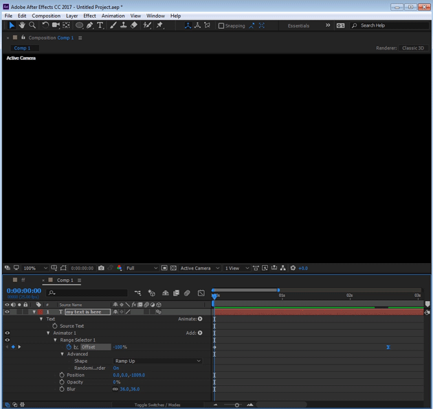 Animate Text/Letters in 3D space Adobe Community 8694049