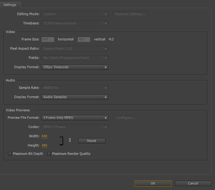 Change sequence setting black bars Adobe Community 8965751
