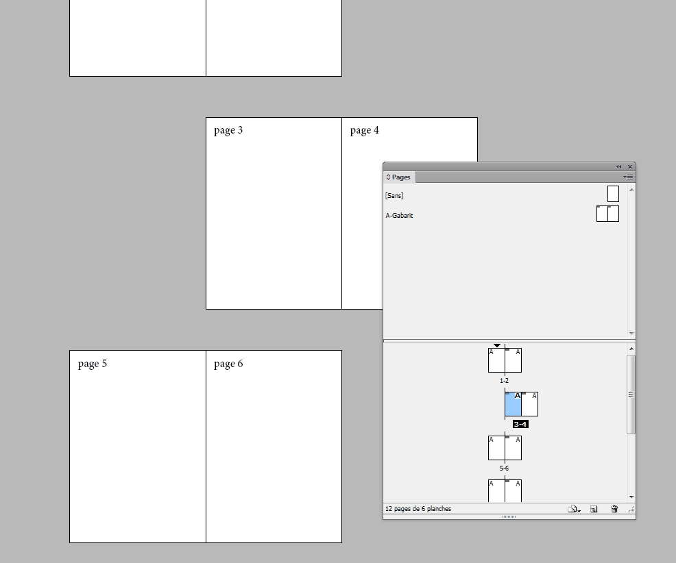 Indesign adding blank wireframe page on left of tw... Adobe Support
