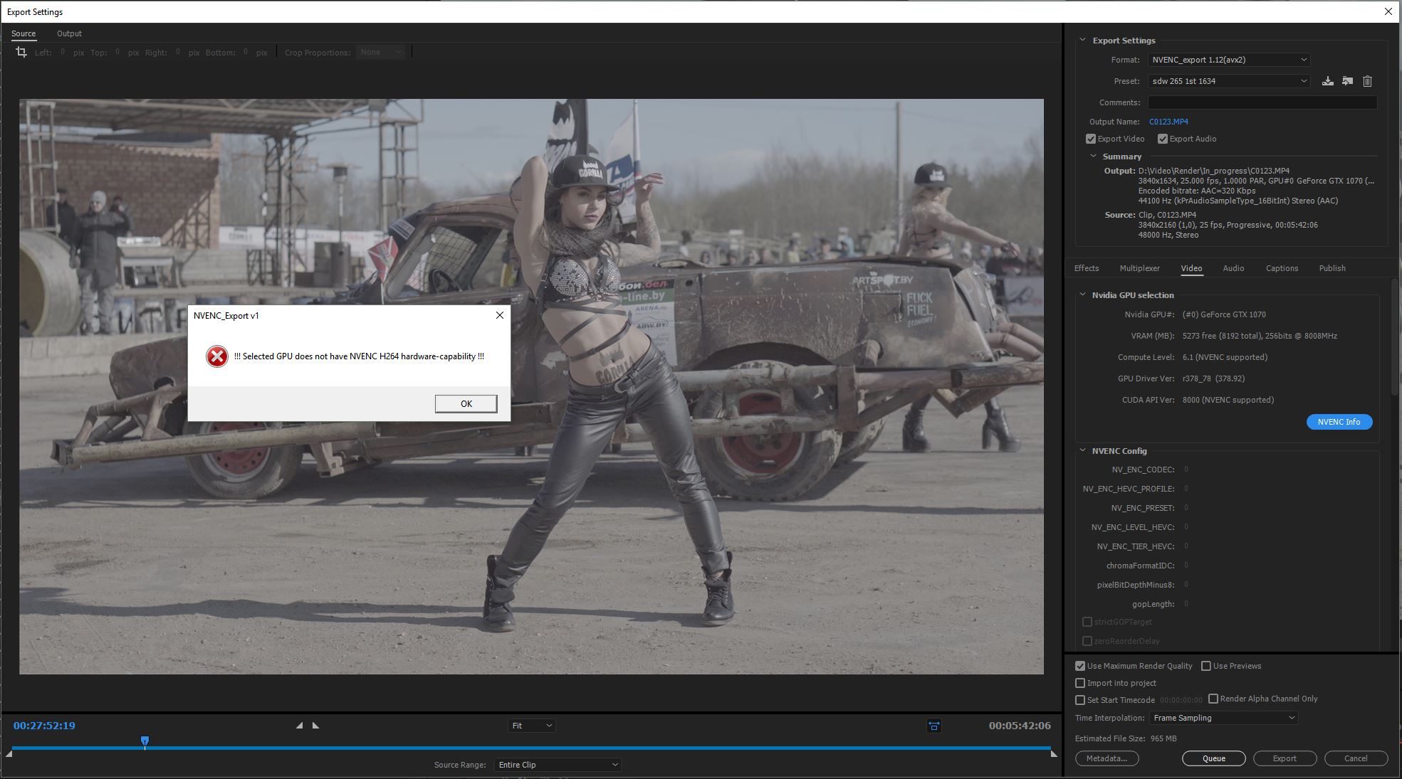 NVidia GPUaccelerated H264encoder plugin 1.12, r... Adobe Community 8742472