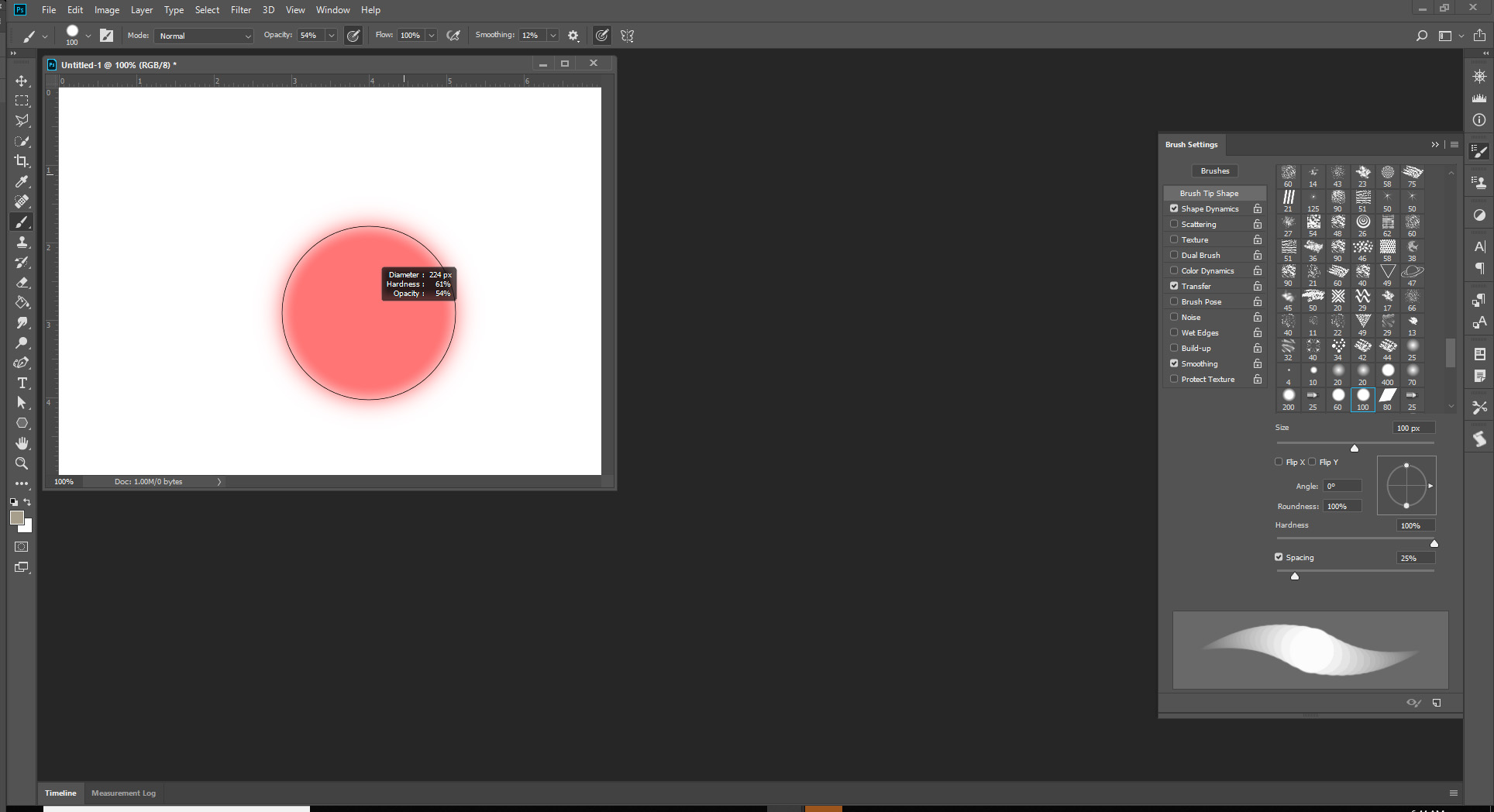 Solved Opacity Jitter not registering Adobe Community 9949834