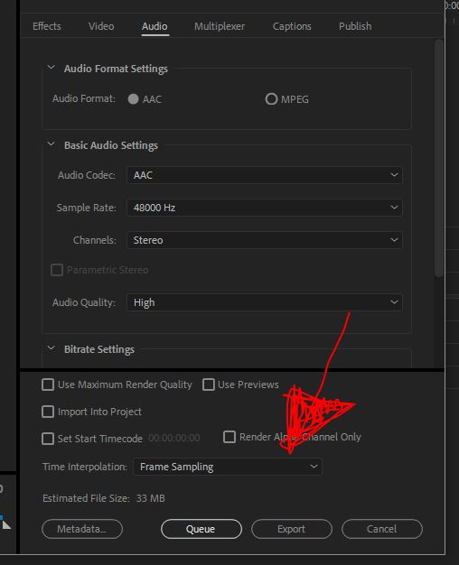 Solved Premiere Pro export glitches Adobe Community 10163309