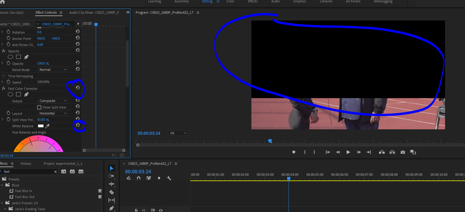 Fast colour corrector not working after April upda... Adobe Support