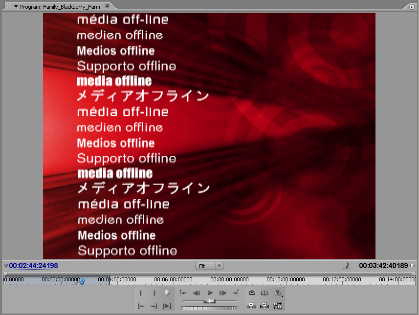 Media Offline? What You Can Do About It Adobe Community 3261094