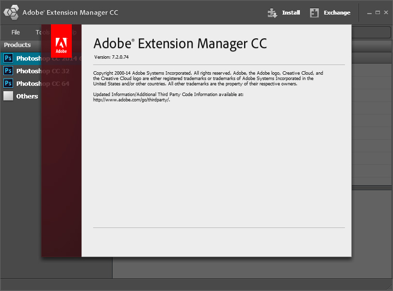 (2014) Extensions greyed out, extension Page 4 Adobe