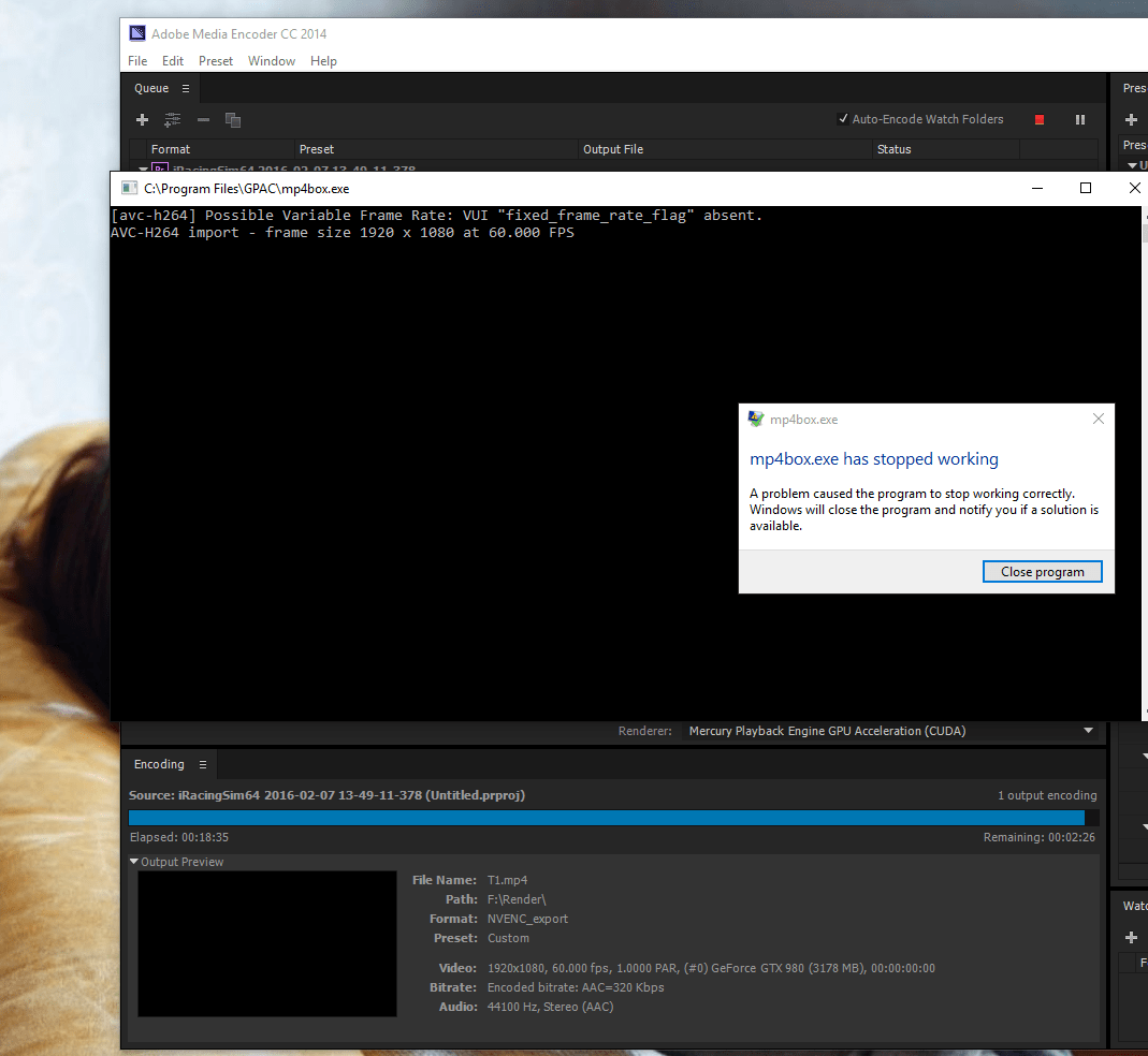 NVidia GPUaccelerated H264encoder plugin, ready Page 13 Adobe Community 5213367