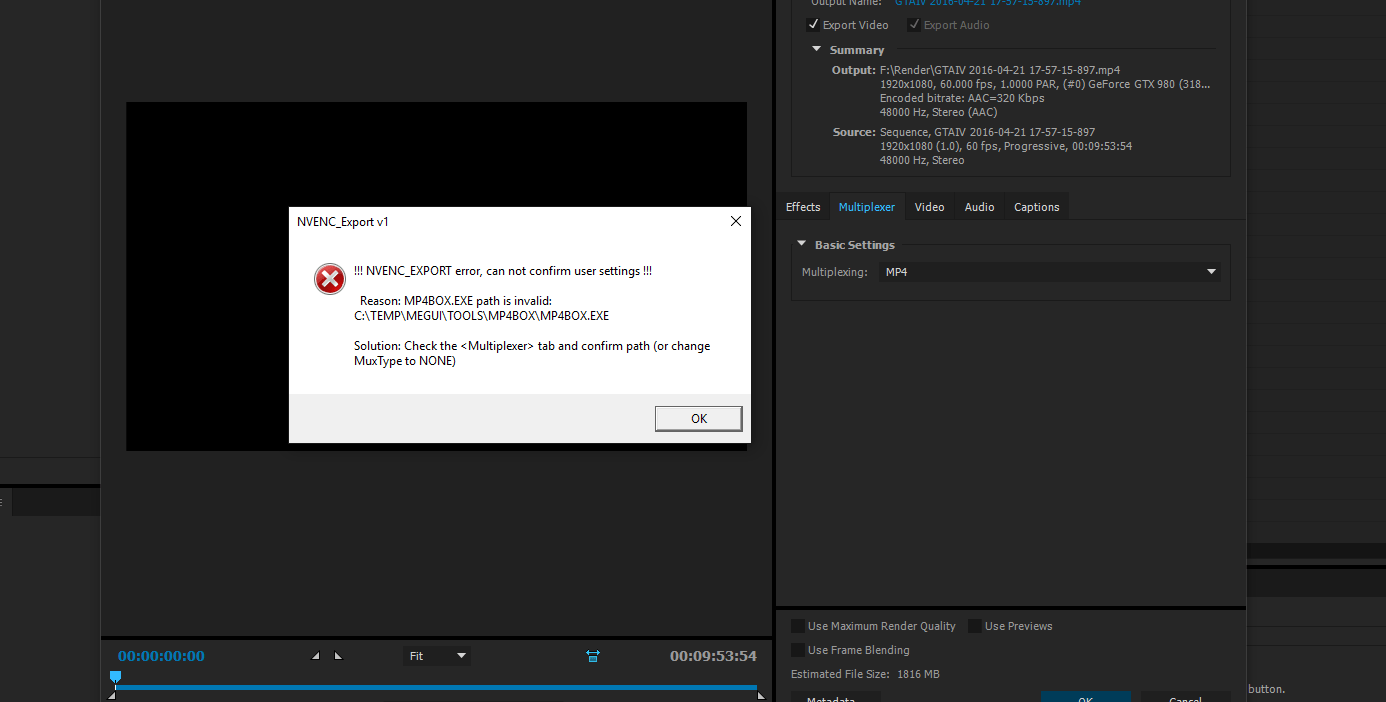 NVidia GPUaccelerated H264encoder plugin, ready Page 14 Adobe Community 5213367
