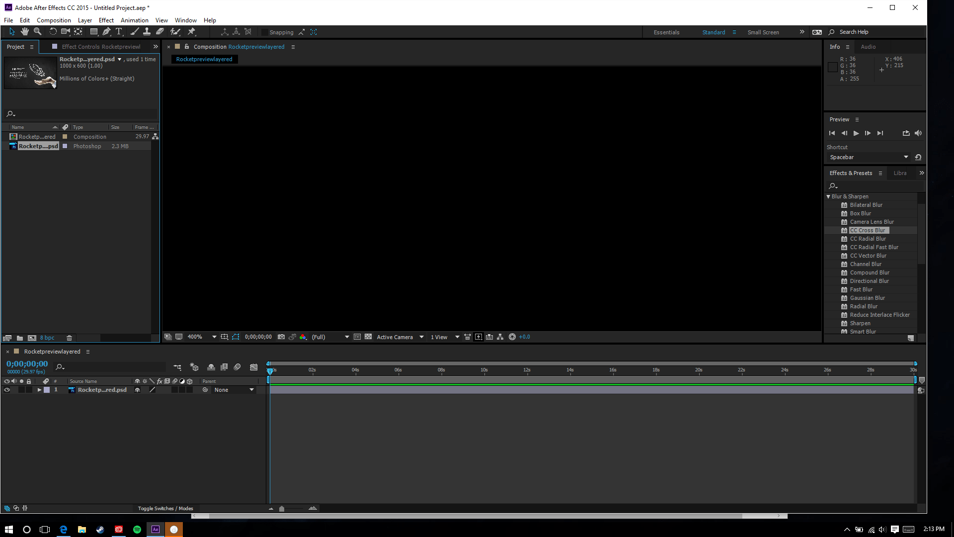 Solved My After Effects preview is all black. Adobe Support