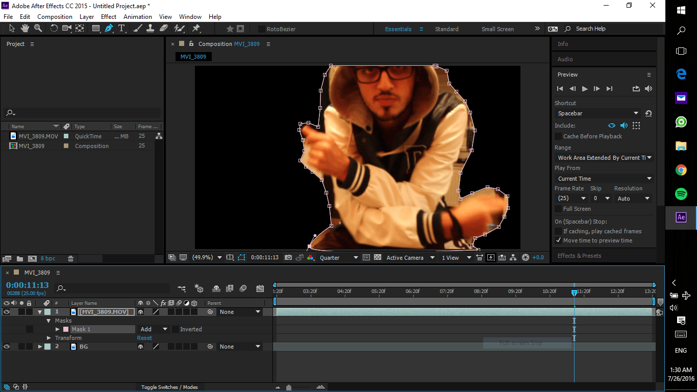Solved A masking problem in After Effects CC ! Adobe Support