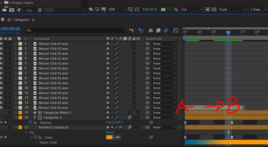 AE Playhead not snapping on the next keyframe Adobe Community 11184419