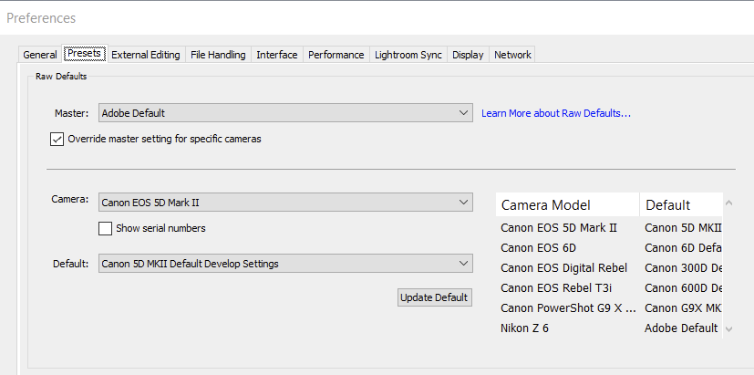 Lightroom Import Preset Lens Correction preset lightroom aesthetic