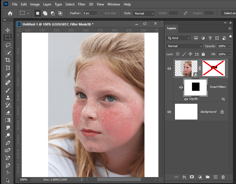 Convert Image + Mask into rasterised image Adobe Community 11255620
