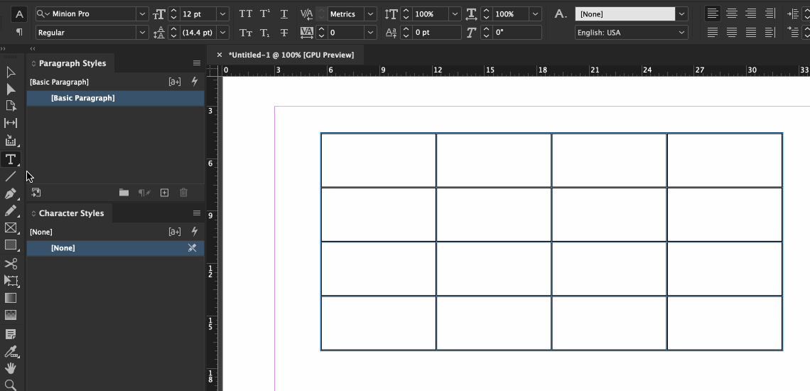Solved Unable to delete table border lines InDesign Adobe Community