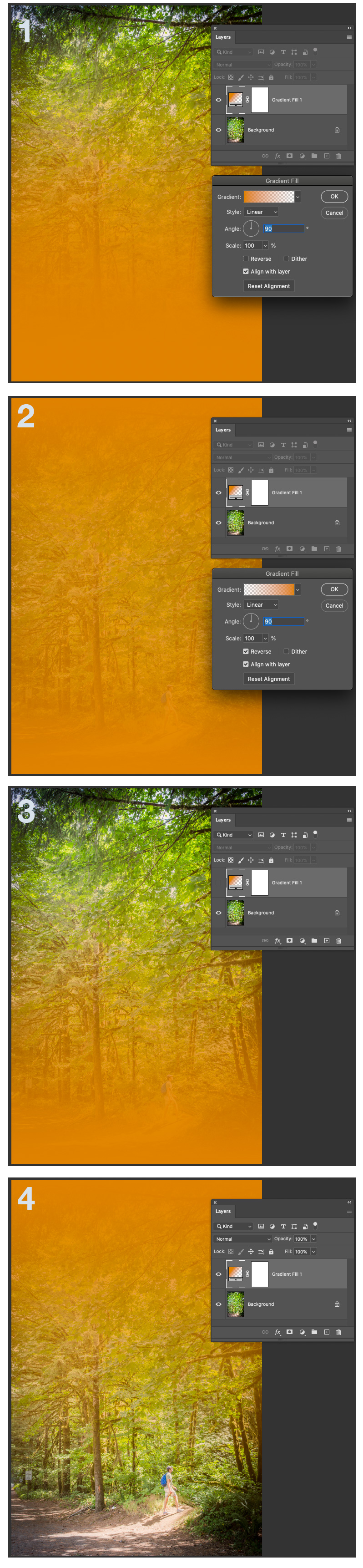 Solved Gradient Layer Not Working 2020) Adobe Community