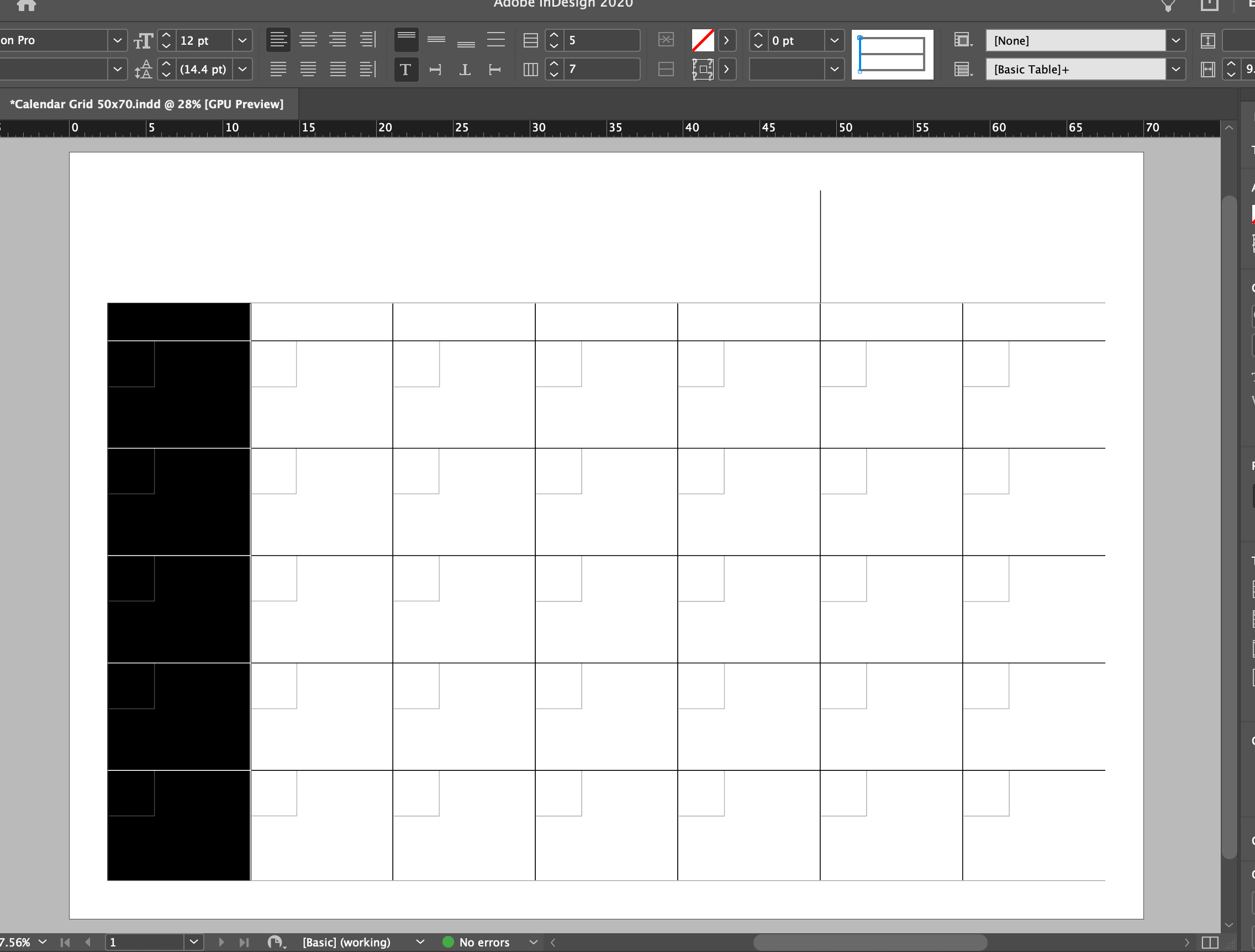 Solved Unable to delete table border lines InDesign Adobe Community