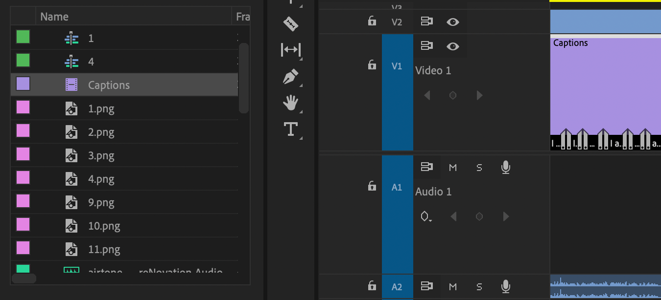 Captions option is greyed out (Premiere Pro 14.9 a... Adobe Community