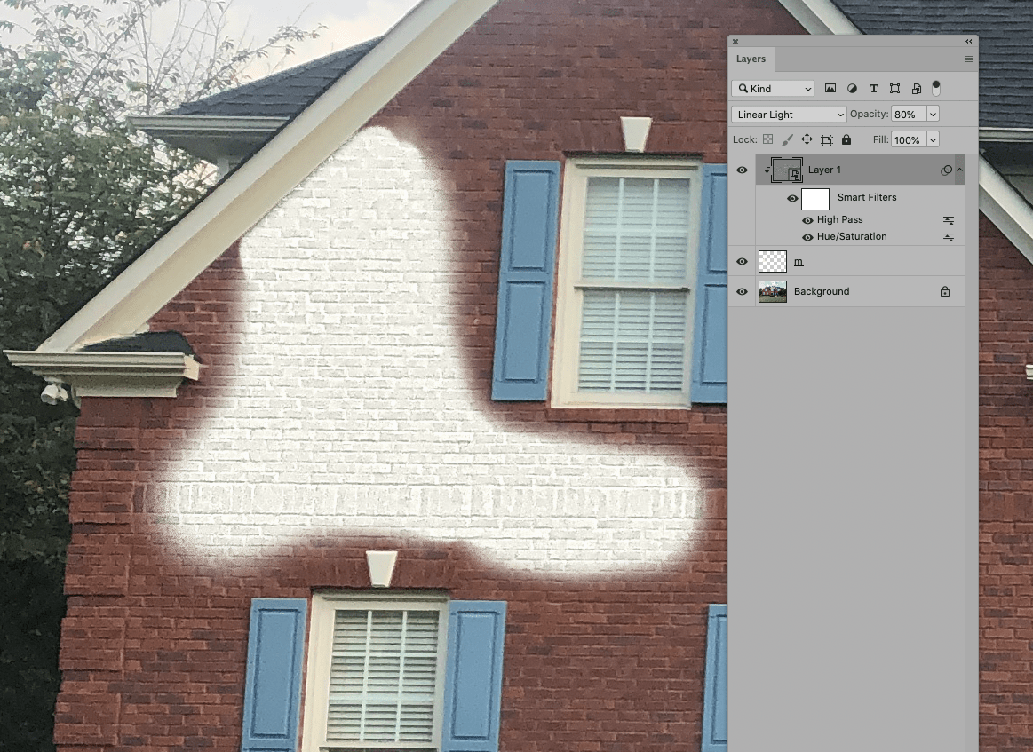 Painting Red Brick White Adobe Community 11357601