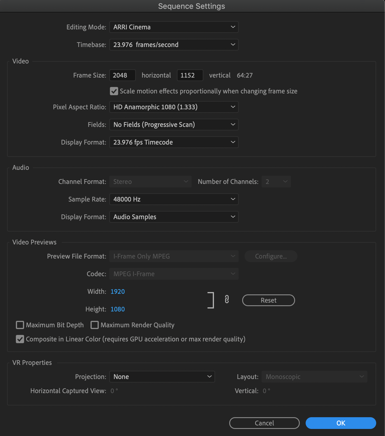 Solved HELP!! How to change sequence setting from 1080p t... Adobe