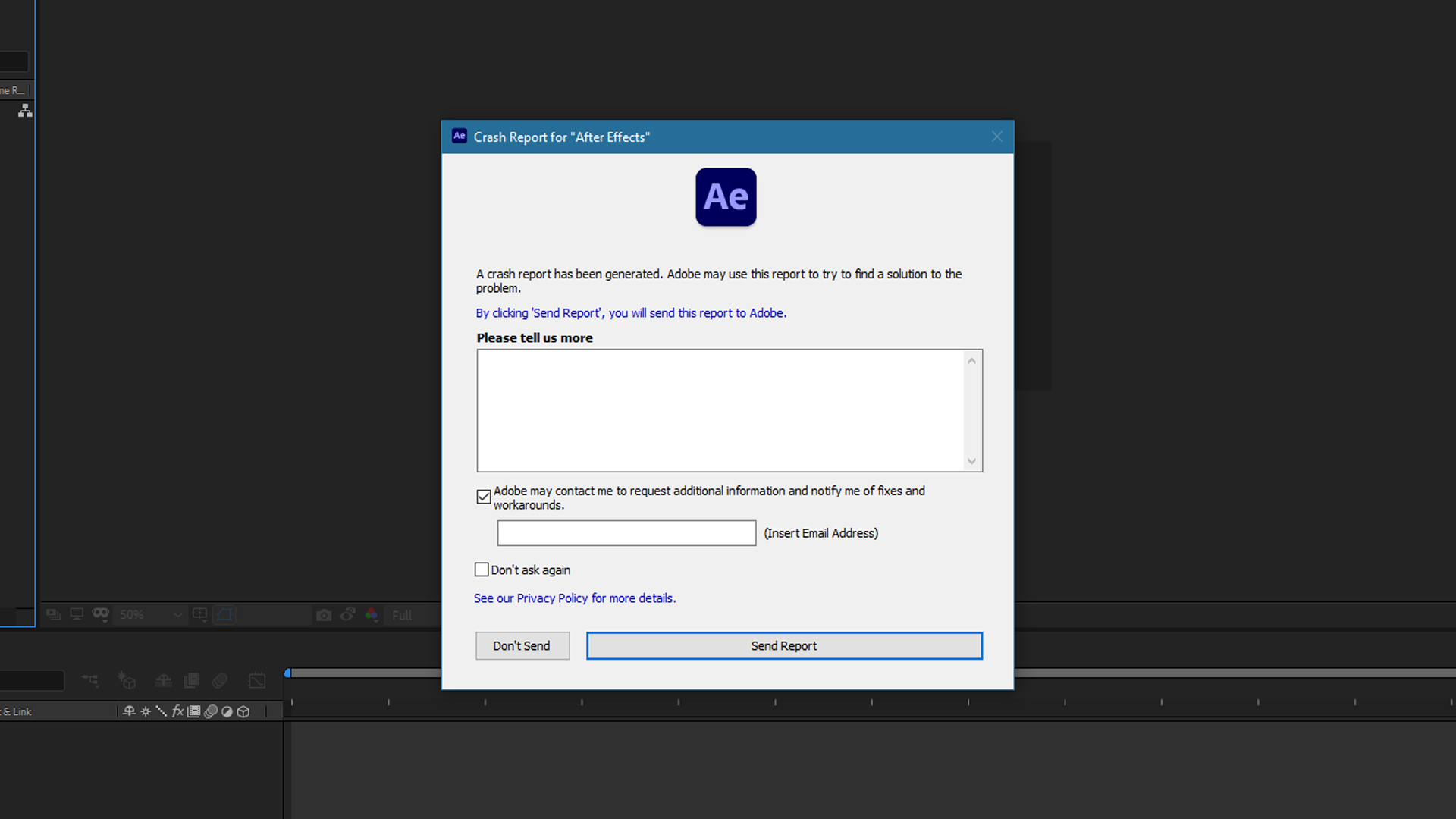 After Effect error Adobe Community 11428676