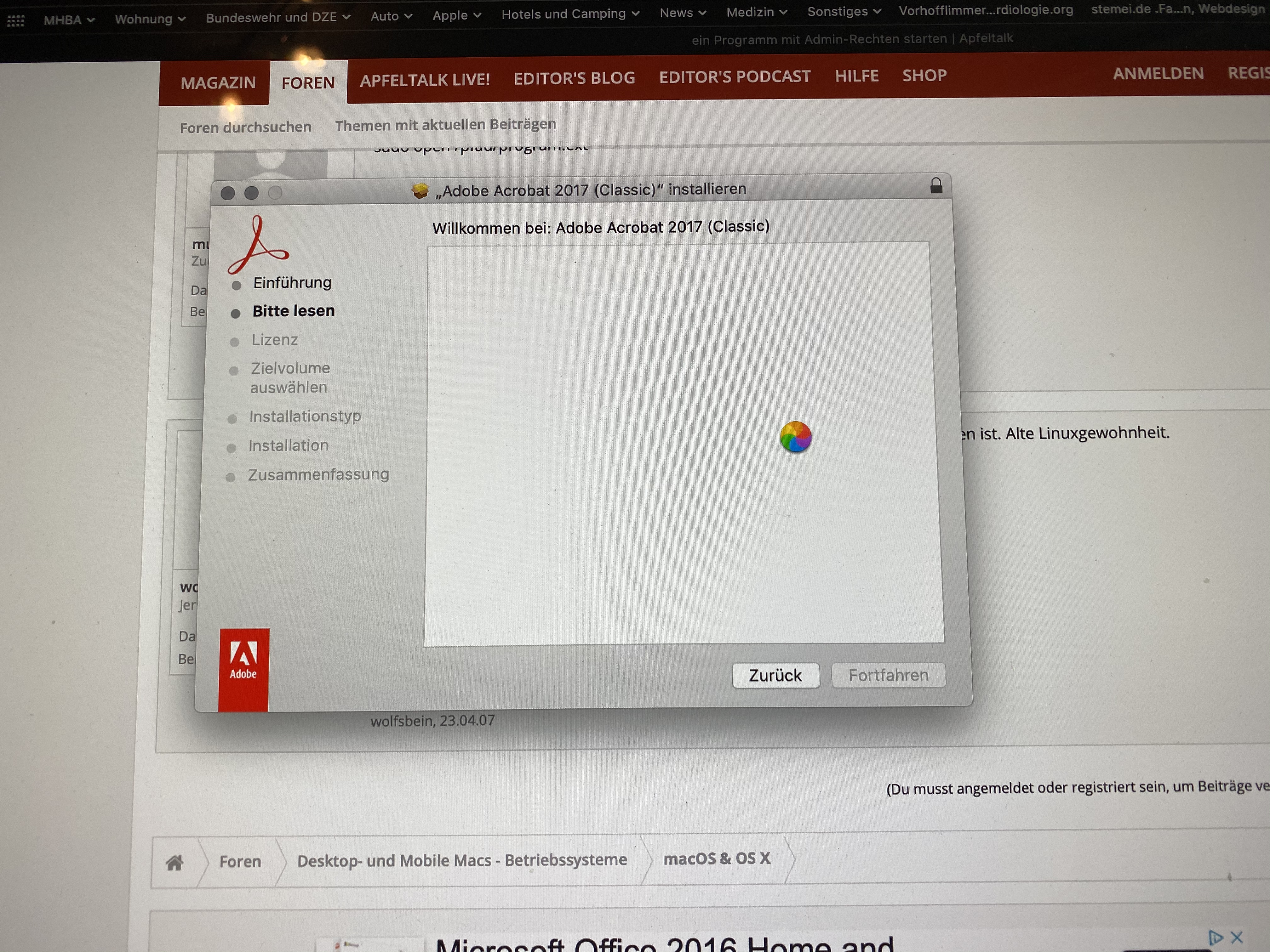 Adobe Acrobat 2017 Pro Mac OS 10.15 can‘t instal... Adobe Support