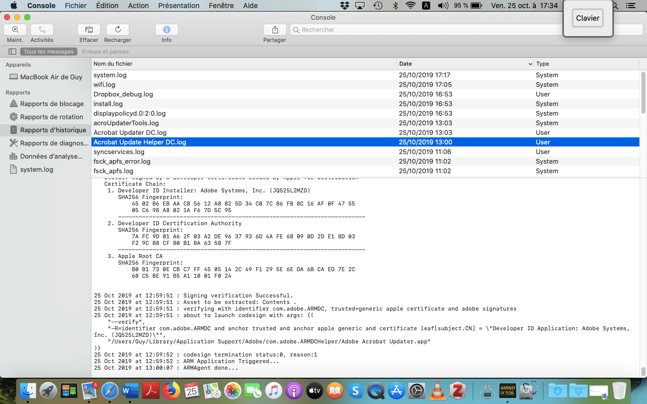 There was a RAISE without a handler. The applicati... Adobe Community
