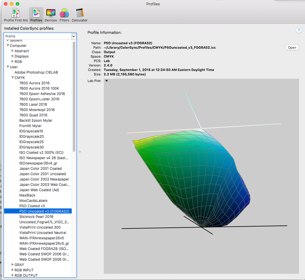 Solved .icc profile not showing when I want to export my Adobe