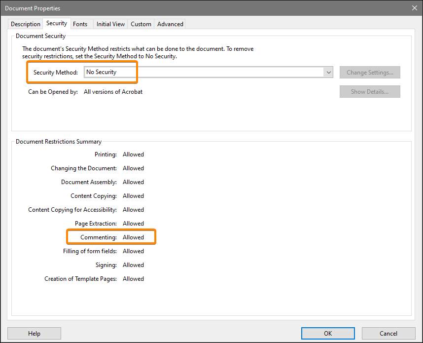 why are highlight and comment tool grayed out for Adobe Community
