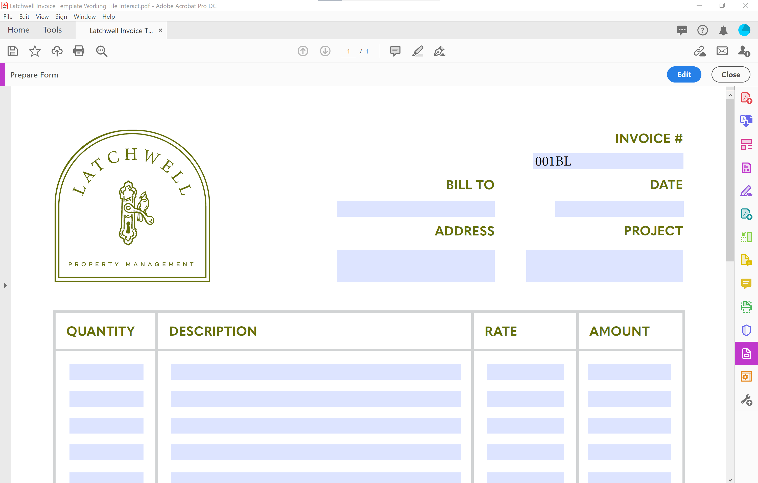 Solved Align greyed out for text, and in prepare form Adobe