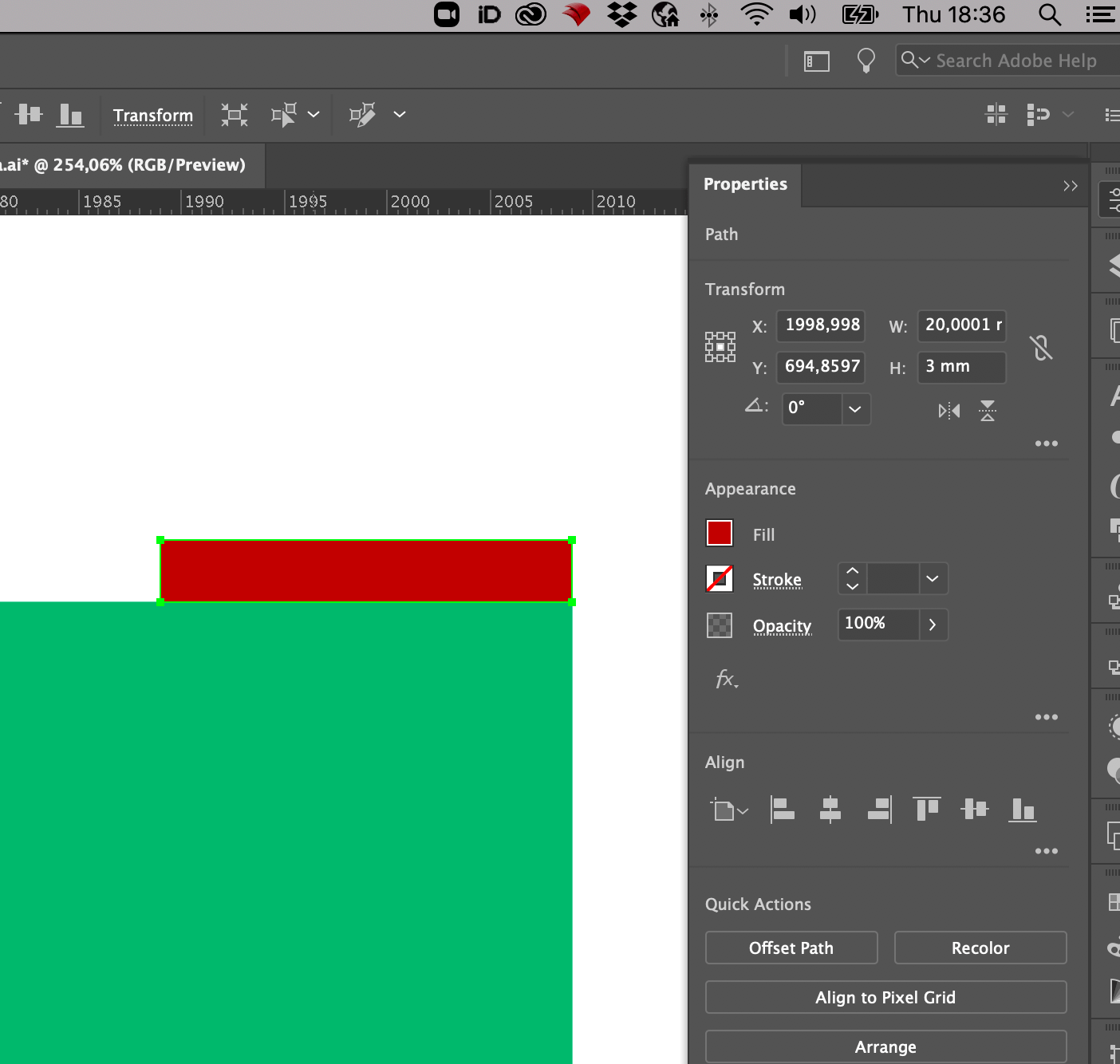 Using pathfinder makes object slightly smaller Adobe Community 11872702