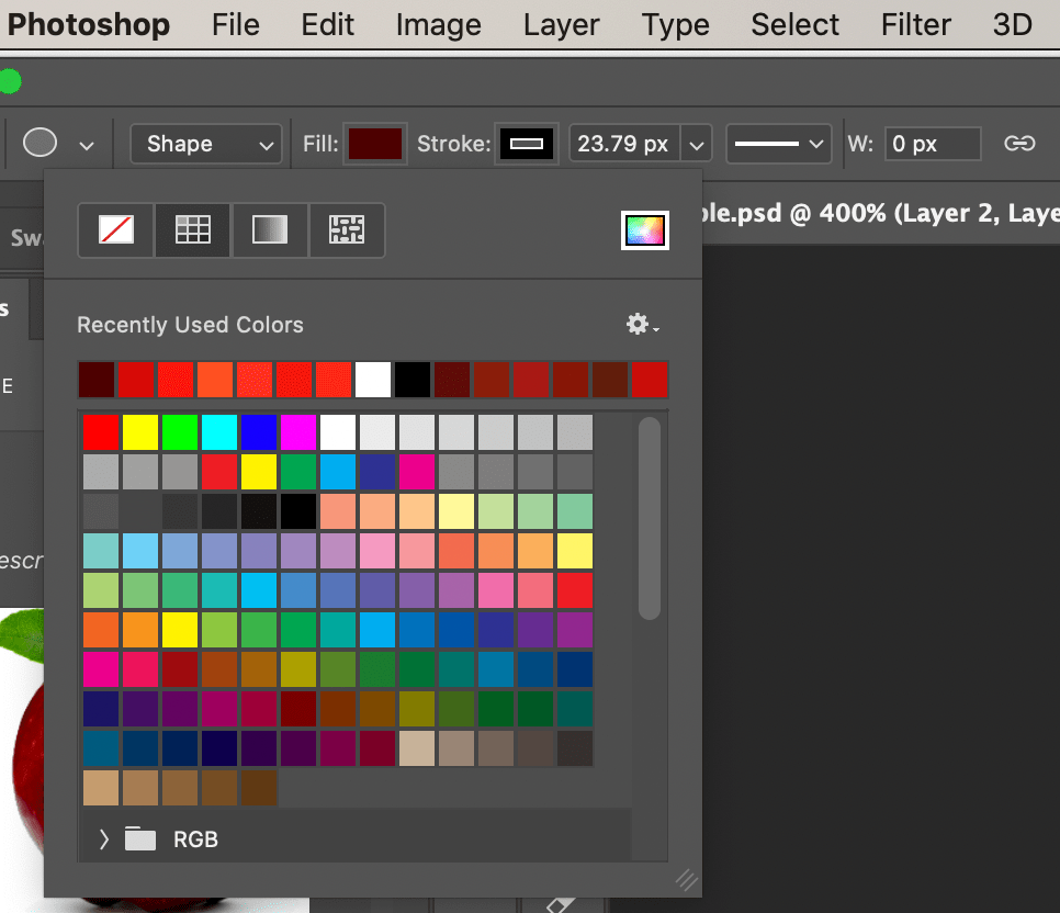 Solved Paint Bucket tool not working on shape drawn with Adobe