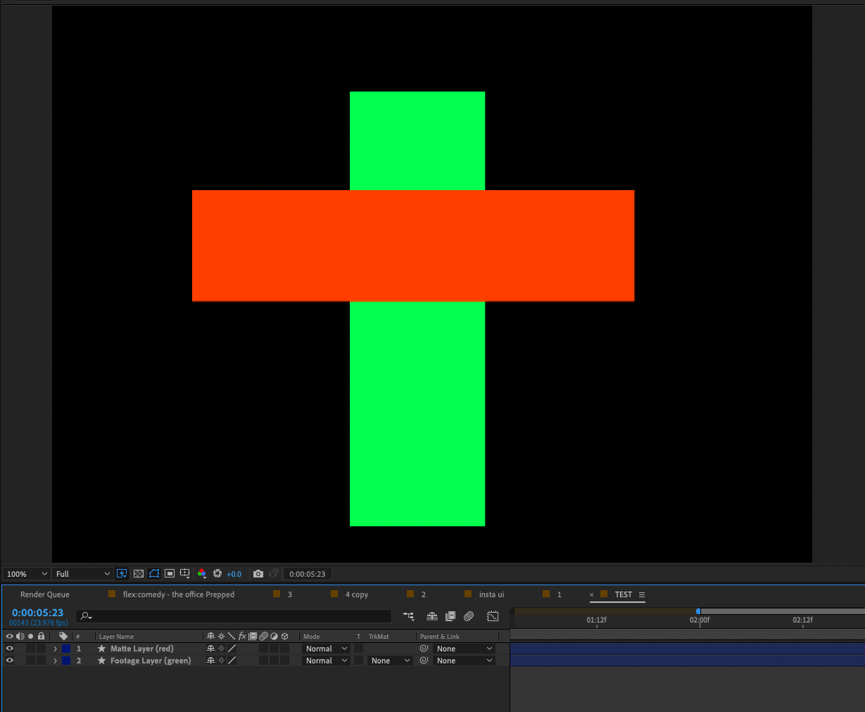 Solved Track Matte broken in AE 18.0? Adobe Support Community 11926850