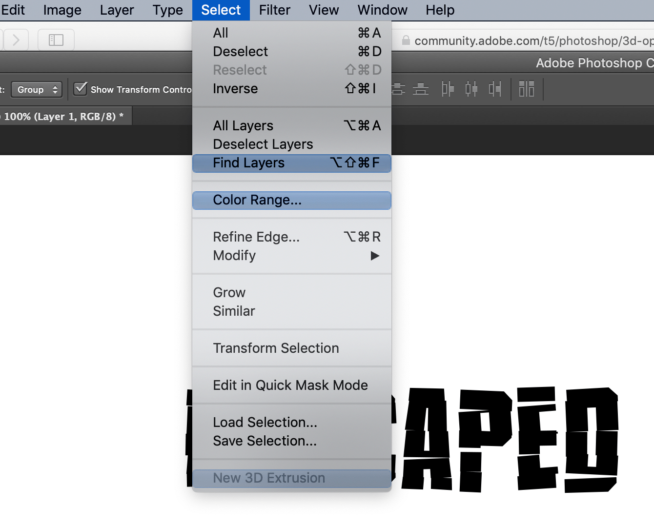 Solved 3D Options all Greyed out in CC 2017 Adobe Support
