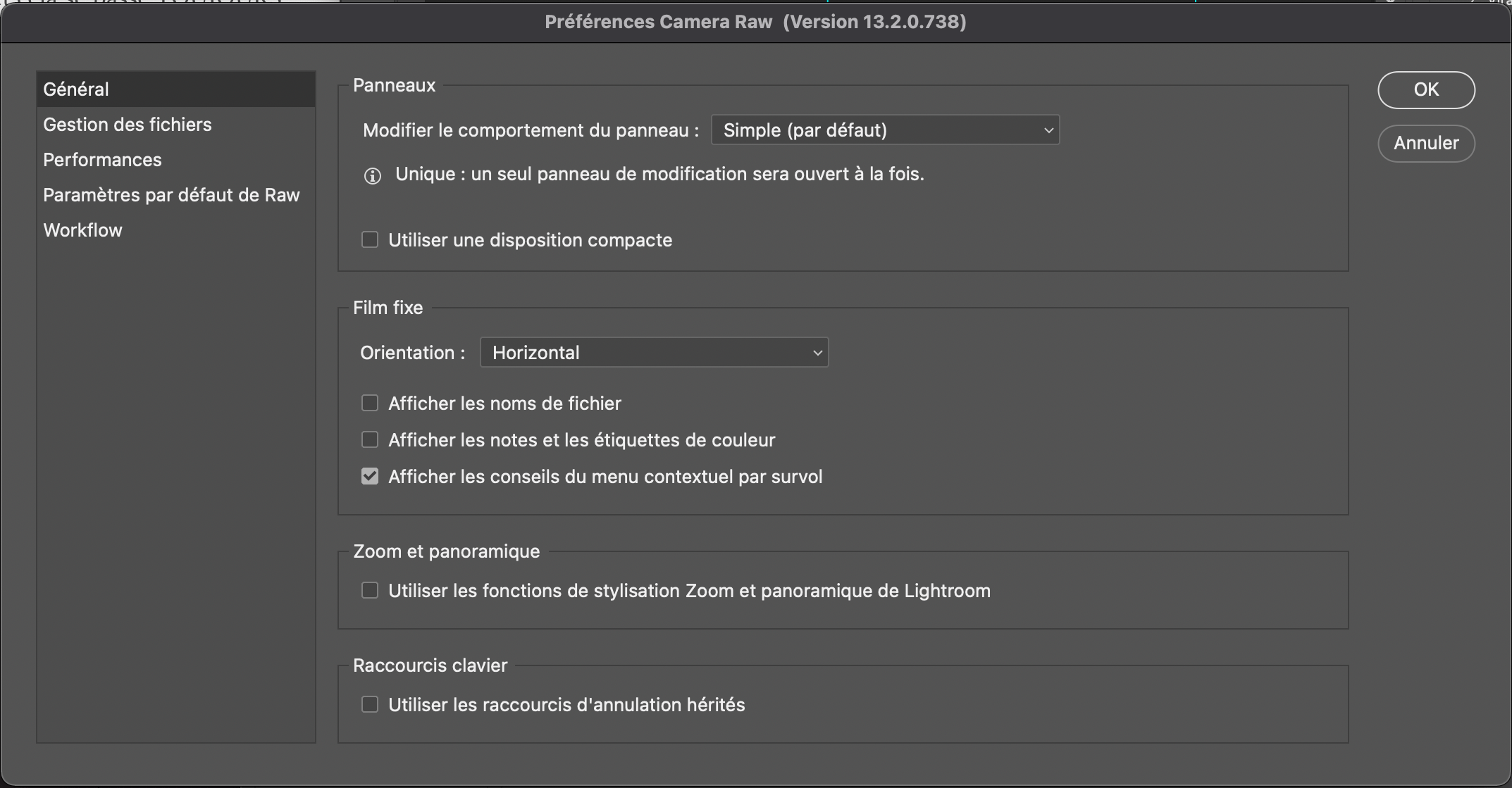 Solved Stuck in Camera Raw Filter Adobe Community 10760665