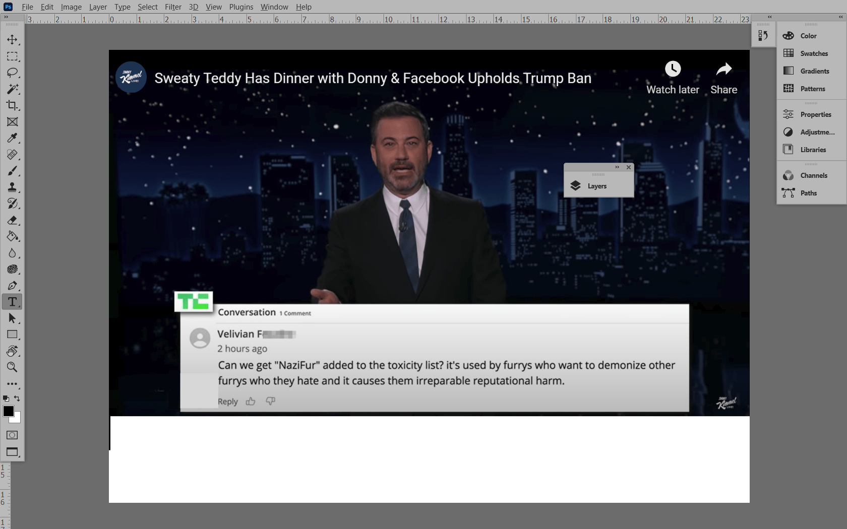Where's my top of screen options bar? Adobe Community 12019067