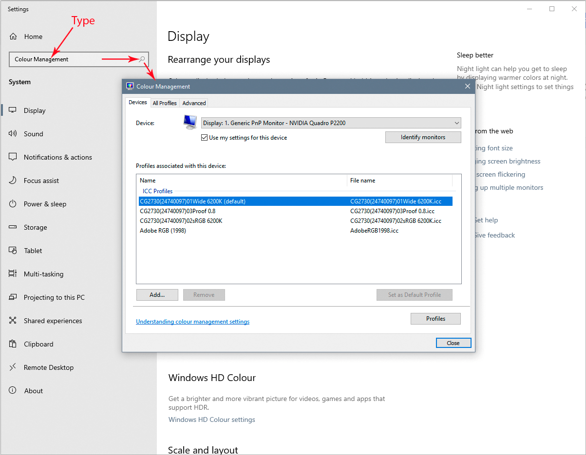 Solved Yellow grayscale whites come up yellow Adobe Community
