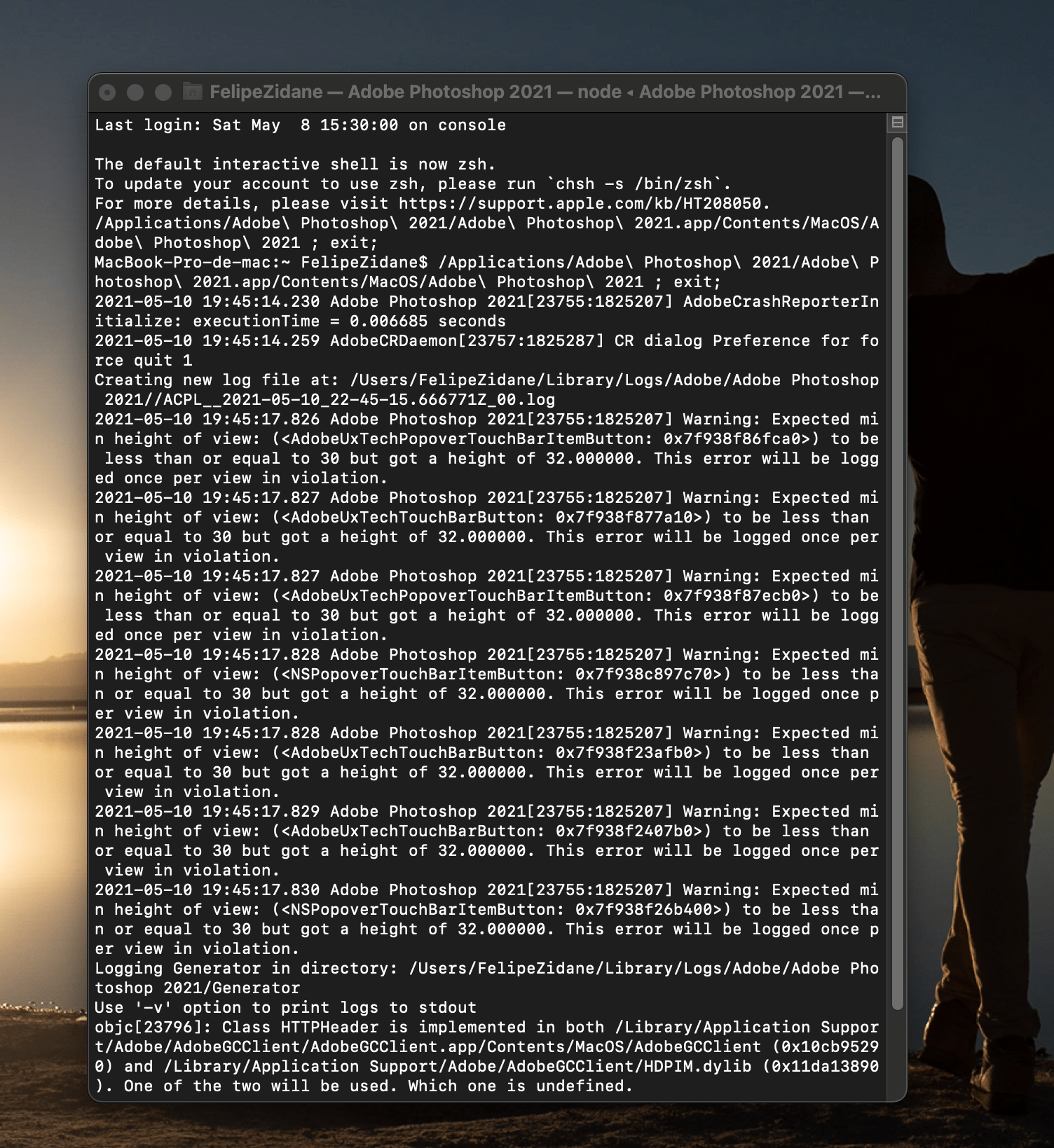 freezes in skin retouching (macbook pro) Adobe Support