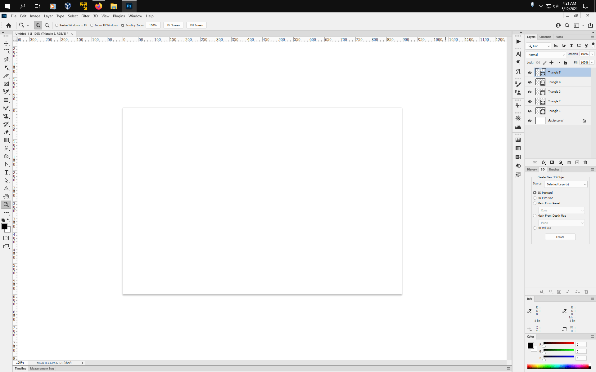Interface Preferences canvas border not showing Adobe Community