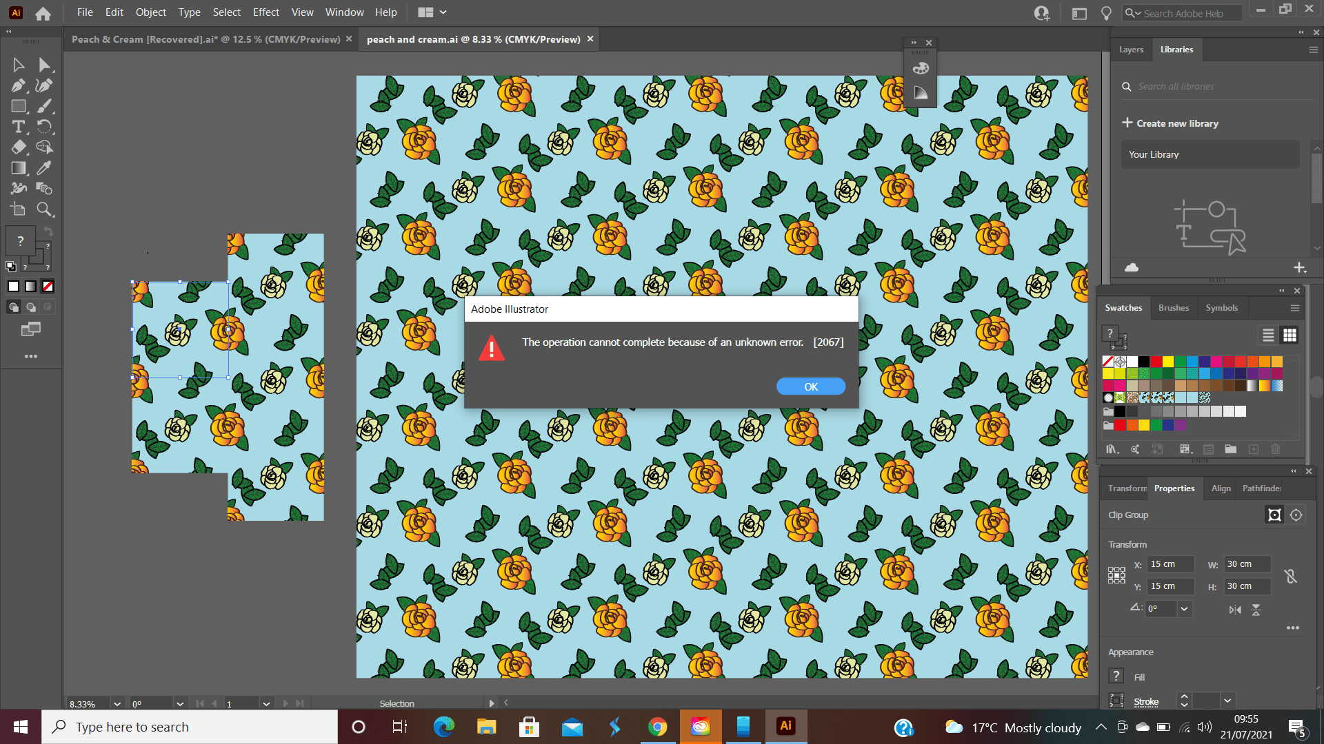 Illustrator Crash Adobe Community 12175087