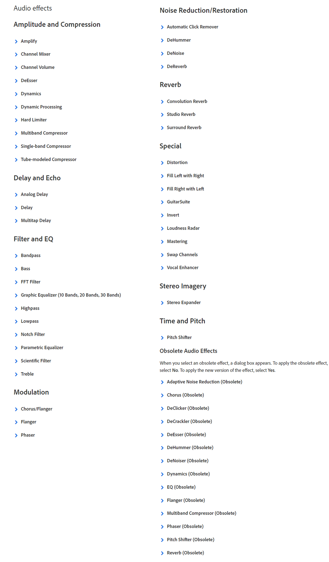 What groups do "balance, mute, volume..." belong Adobe Community