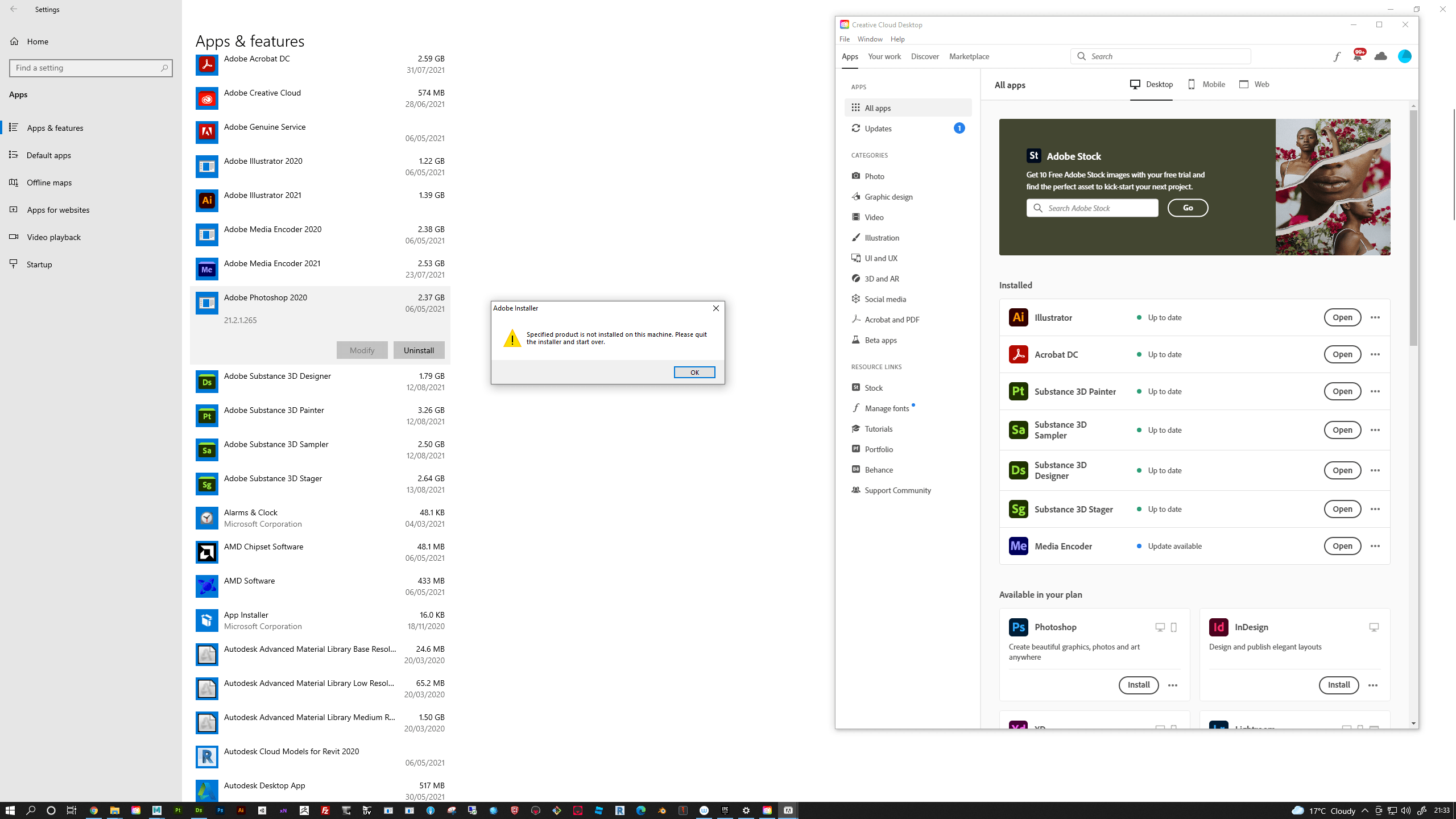 Uninstall previous versions Adobe Community 12333381