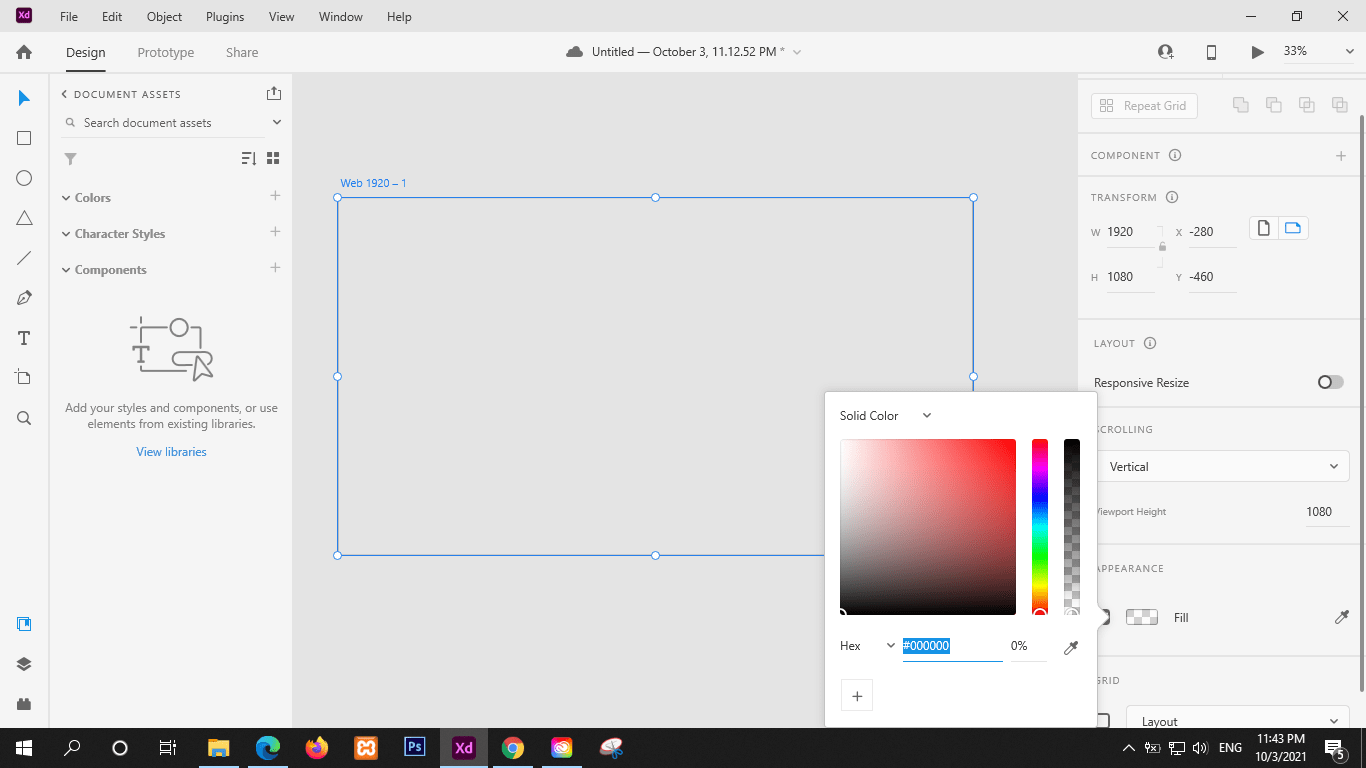 Adobe XD 44 eye dropper not working Adobe Community 12430023