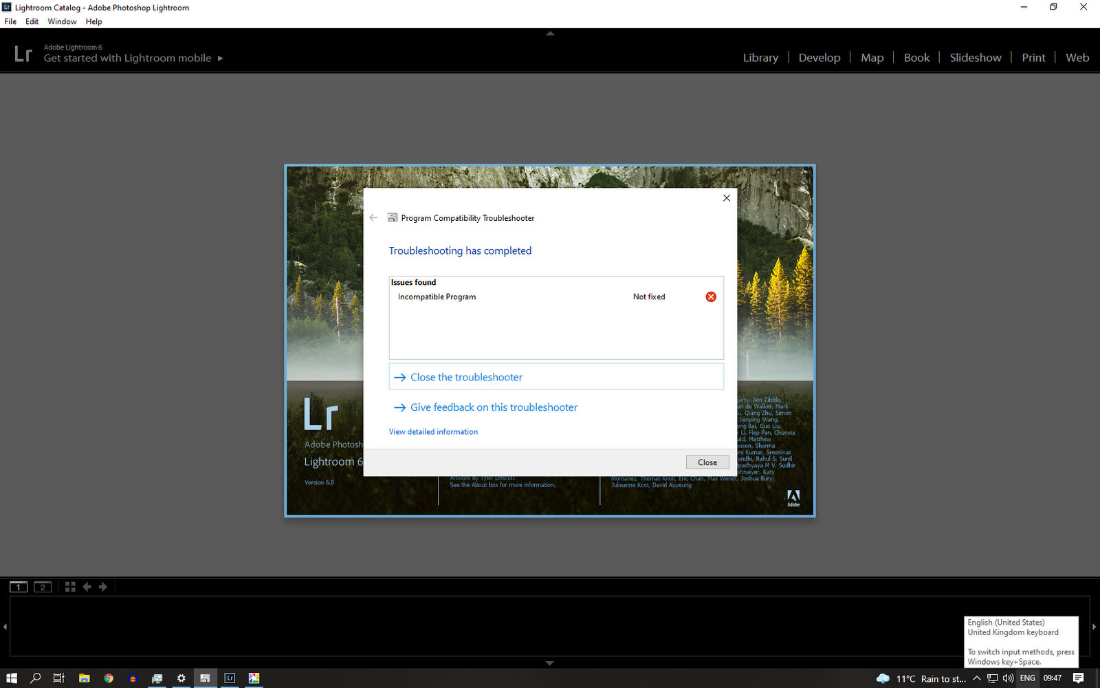 Lightroom 6 not responding Page 2 Adobe Community 12432964