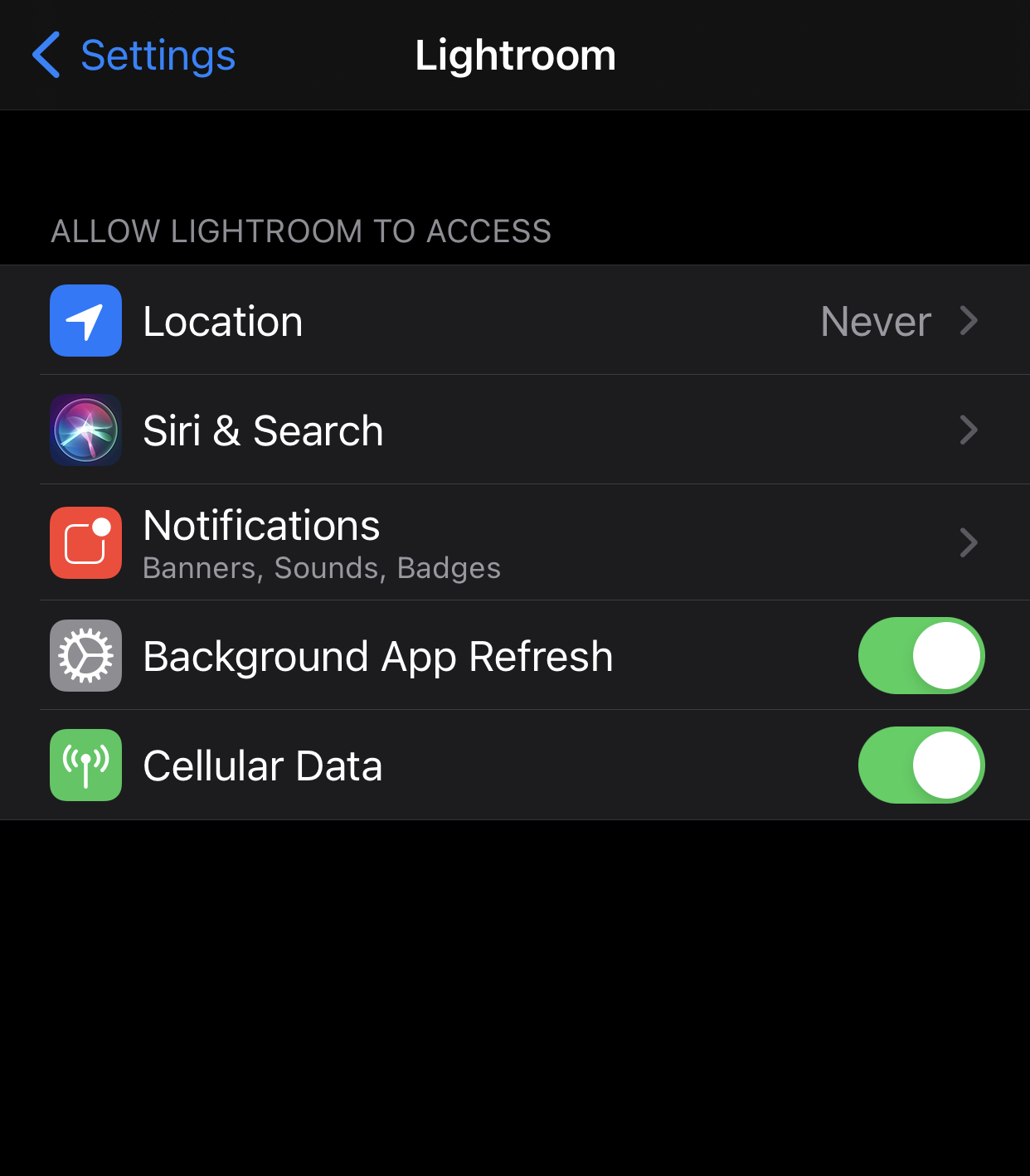 Solved Unable to add photos from my camera roll Adobe Support