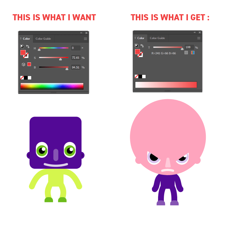 Why does the Color Window setting keep resetting ?... Adobe Community
