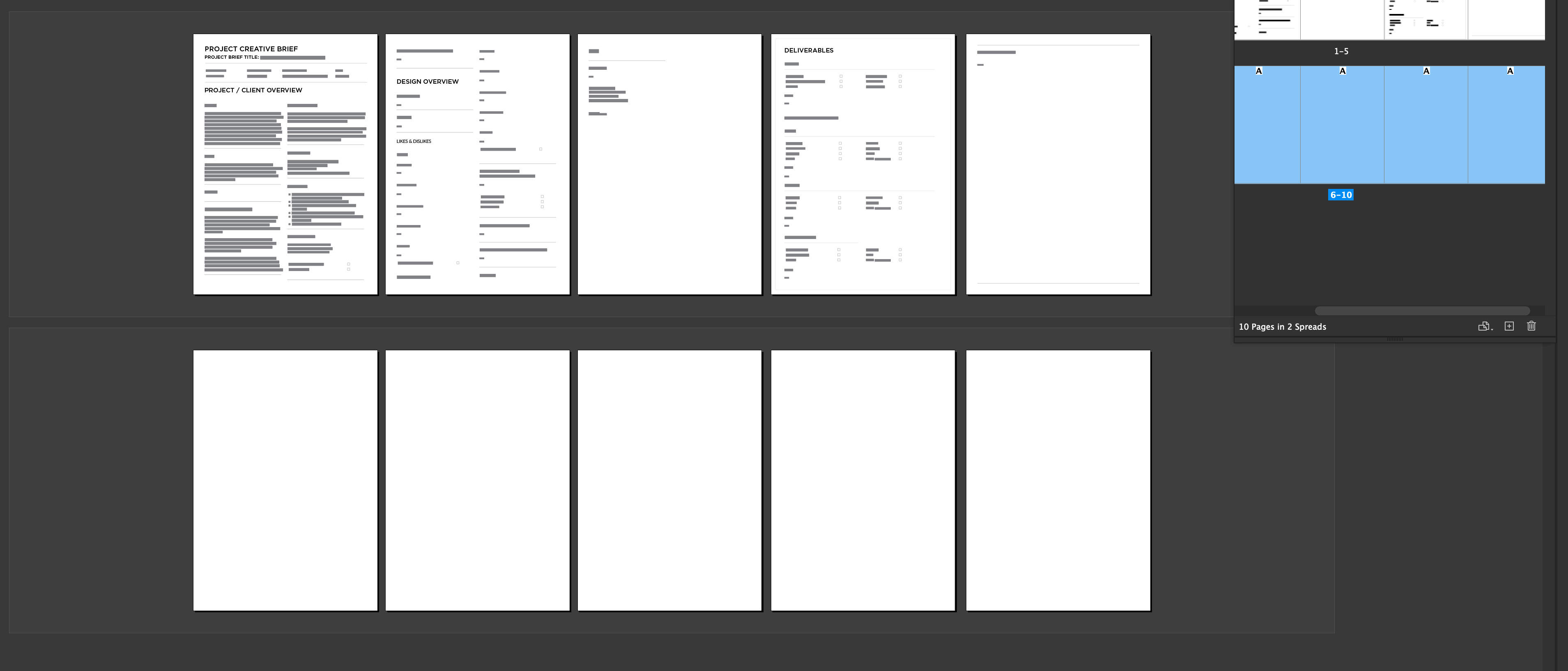 View multipage spreads on pasteboard with gap bet... Adobe Community